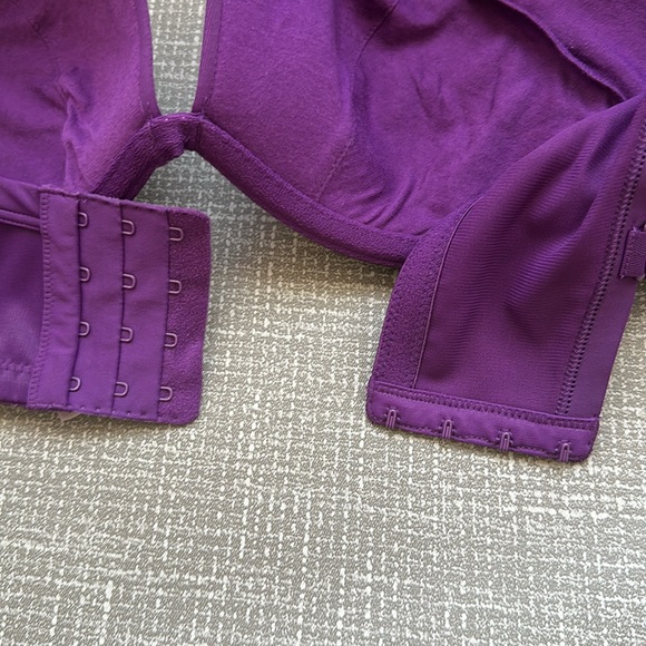 Cacique Padded Full Coverage Underwire Purple Bra size 40DDD - Picture 8 of 9